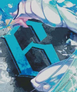 Bleach Grimmjow Number 6 Diamond Painting