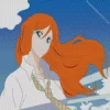 Bleach Ichigo Girlfriend Orihime Inoue Diamond Painting