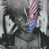 Bleach Ichigo Half Hollow Art Diamond Painting