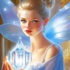 Blond Fairy Woman Diamond Painting