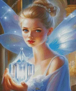 Blond Fairy Woman Diamond Painting