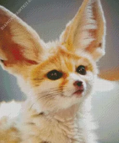 Blond Fox Diamond Painting