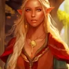 Blonde ELF Diamond Painting