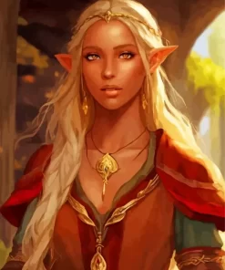 Blonde ELF Diamond Painting