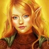 Blonde ELF Girl Diamond Painting