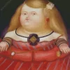 Blonde Fat Girl Art Diamond Painting