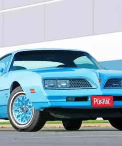 Blue 1977 Trans AM Diamond Painting