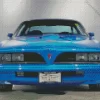 Blue 1978 Trans AM Diamond Painting