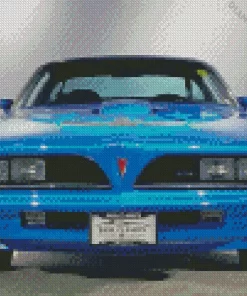 Blue 1978 Trans AM Diamond Painting