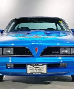 Blue 1978 Trans AM Diamond Painting