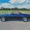 Blue 69 Camaro SS Car Diamond Painting