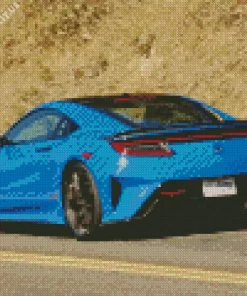 Blue Acura Nsx Diamond Painting