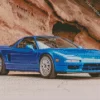 Blue Acura Nsx Car Diamond Painting