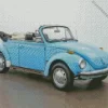 Blue Beetle Convertible Diamond Painting