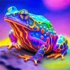 Colorful Frog Art Diamond Painting