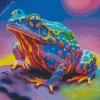 Colorful Frog Art Diamond Painting