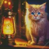 Cute Fantasy Cat Diamond Painting