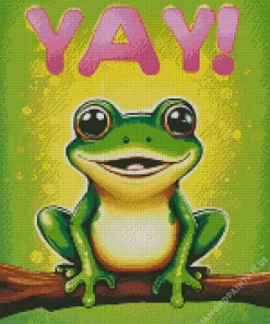 Cute Frog Diamond Painting