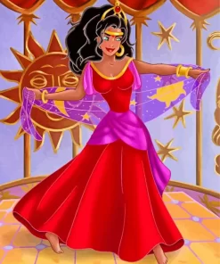 Esmeralda Dance Diamond Painting