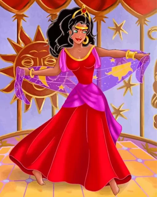 Esmeralda Dance Diamond Painting