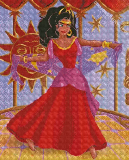 Esmeralda Dance Diamond Painting