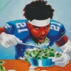 Ezekiel Elliott Art Diamond Painting