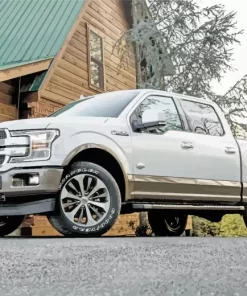 F150 Grey Diamond Painting