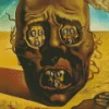 Face of War Salvador Dali Diamond Painting