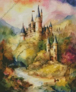 Fantasy Castle Art Diamond Painting