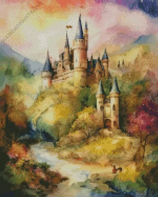 Fantasy Castle Art Diamond Painting