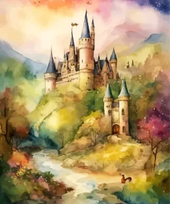 Fantasy Castle Art Diamond Painting