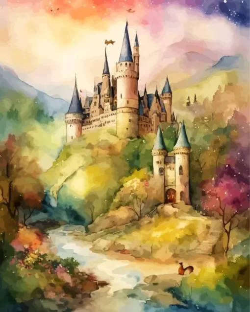 Fantasy Castle Art Diamond Painting