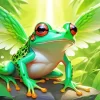 Frog Wings Diamond Painting