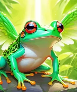 Frog Wings Diamond Painting