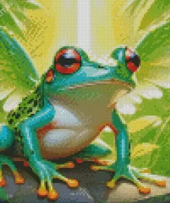 Frog Wings Diamond Painting