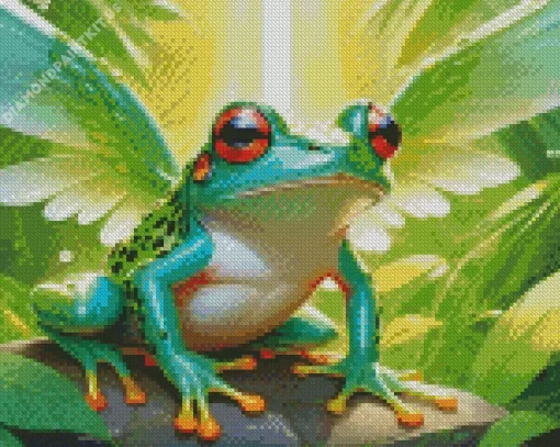 Frog Wings Diamond Painting