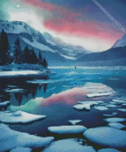 Frozen Lake Art Diamond Painting