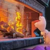 Frozen Olaf Fireplace Diamond Painting