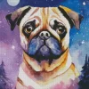 Galaxy Dog Art Diamond Painting