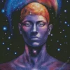 Galaxy Man Art Diamond Painting