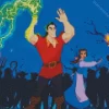 Gaston Beauty And The Beast Diamond Painting