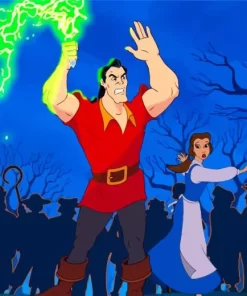 Gaston Beauty And The Beast Diamond Painting