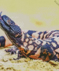 Gila Monster Diamond Painting