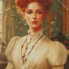 Girl In The Edwardian Era Diamond Painting