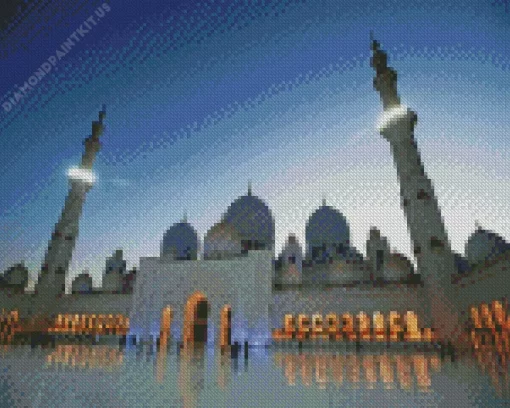 Grand Bur Dubai Masjid Diamond Painting