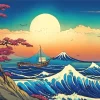 Great Wave Diamond Painting