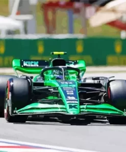 Green And Black F1 Diamond Painting