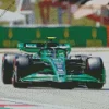 Green And Black F1 Diamond Painting