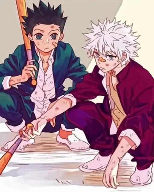 Grown Up Gon And Killua Diamond Painting