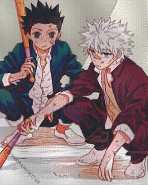 Grown Up Gon And Killua Diamond Painting